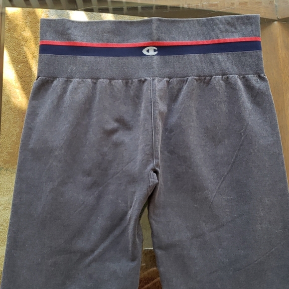 CHAMPION ATHLETIC PANTS WOMEN'S GRAY SIZE LARGE - Picture 4 of 10